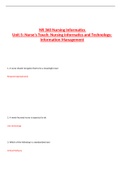 NR 360 Unit 5 Assignment Using ATI Resources Nurse’s Touch – Nursing Informatics and Technology