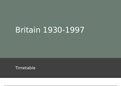 Britain 1930-1997 (A/AS level history)