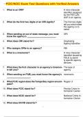 FCIC&sol;NCIC Exam Test Questions with Verified Answers