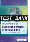 Test Bank-Varcarolis'Foundations of Psychiatric Mental Health nursing&lpar; 8th edition&rpar;