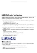 NCLEX-RN Practice Test Questions with Rationales (NEW).