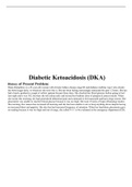Diabetic Ketoacidosis (DKA) Case Study, CVA CASE Study