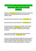 COG170 Fundamentals Exam Review Questions With 100&percnt; Correct Answers 2024