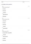 RAD 400 TEST 1 QUESTIONS AND ANSWERS