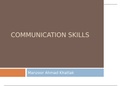 Introduction to Communication Skills 
