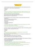 PHARMACOLOGY PRE-ASSESSMENT QUIZ