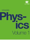 University Physics Volume