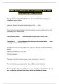 OMSA Recertification Exam Questions And 100&percnt; Correct Answers 2024-2025