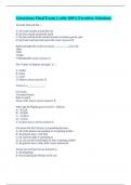 Geoscience Final Exam &vert;&vert; with 100&percnt; Errorless Solutions&period;