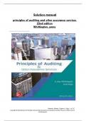 Solution manual  principles of auditing and other assurance services  22nd edition  Whittington&comma; pany 