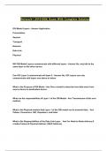 Network&plus; &lpar;N10-008&rpar; Exam With Complete Solution