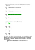NURS 6551 Final Exam 1 (Test Bank) Questions and Answers (latest Update), 100% Correct, Download to Score A