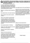 RN VATI MENTAL HEALTH 2024 FORM A & B ACTUAL EXAM EACH FORM CONTAINS 70 QUESTIONS AND CORRECT DETAILED ANSWERS WITH RATIONALES&vert;AGRADE