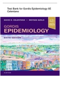 Test Bank for Gordis Epidemiology 6E Celentano.pdf