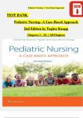 TEST BANK For Pediatric Nursing- A Case-Based Approach&comma; 2nd Edition by &lpar;Tagher&comma; 2024&rpar;&comma; Verified Chapters 1 - 34&comma; Complete Newest Version