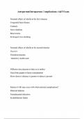 Antepartum&sol;Intrapartum Complications&colon; A&P Exam