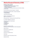 Medical&sol;Surgical&sol;Telemetry &lpar;POM&rpar; with complete solution&period;