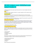 NR 602 midterm exam 2020&lpar;Real exam leaked Graded A&rpar;