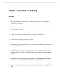 Auditing Assurance and Risk, W. Robert Knechel - Exam Preparation Test Bank (Downloadable Doc)