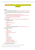 BIO 250  Patho Exam 6 Study Guide (Gastrointestinal Disorders)