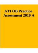 ATI OB Practice    ATI OB Practice     Assessment 2019 A