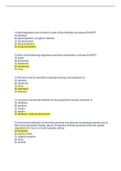 Chapter 1 Microbiology Test bank
