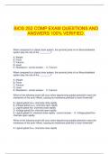  BIOS 252 COMP EXAM QUESTIONS AND ANSWERS 100&percnt; VERIFIED&period;