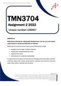 TMN3704 Assignment 2 2022 