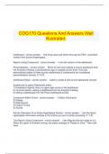  COG170 Questions And Answers Well Illustrated&period;