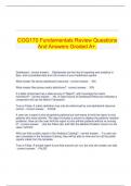   COG170 Fundamentals Review Questions And Answers Graded A&plus;&period;