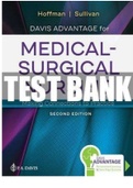 Davis Advantage for Medical-Surgical Nursing&colon; Making Connections to Practice 2nd edition Hoffman Sullivan Test Bank