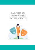 Samenvatting persoonlijkheidspsychologie H3 : emoties en emotionele intelligentie