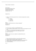 Big C++, Horstmann - Exam Preparation Test Bank (Downloadable Doc)