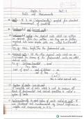 Class 12 CBSE units and measurements 