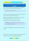 CLC 059 Questions and Answers &vert; Latest  Update