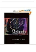 Test Bank For Methods Toward a Science of Behavior and Experience 10th Edition by William J&period; Ray Chapter 1&lowbar;16&lowbar;&lowbar;Already Graded A&plus;