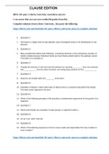 BIOL 101 quiz 8 Liberty University answers complete solution Mega Text Bank  Graded A+