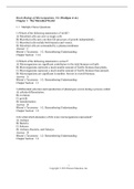 Brock Biology of Microorganisms, Madigan - Exam Preparation Test Bank (Downloadable Doc)