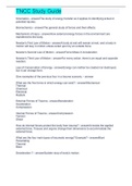 TNCC Study Guide&sol;2021&sol;2022 with complete solution