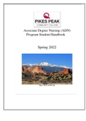 Spring 2022 ADN Student Nursing Handbook |Latest update