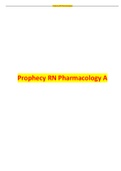 Prophecy RN Pharmacology A latest 2022 