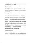 COUC 502 Chpts 5&6 Questions and answers