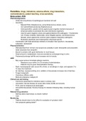 Exam (elaborations) NURS 6234 Pharmacology for Nursing/ NURS 6234 Final Study Guide Spring 2021