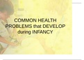 Exam (elaborations) NRSG 312 Foundations of Nursing Practice// COMMON HEALTH PROBLEMS that DEVELOP