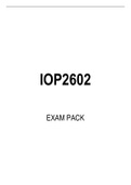 IOP2602 MCQ EXAM PACK 2022