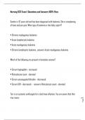 Nursing 623 Exam 1 Questions and Answers 100&percnt; Pass