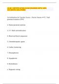 VA-BC CERTIFICATION EXAM 2024&sol;2025 WITH 100&percnt; ACCURATE SOLUTIONS