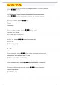 ACES FINAL