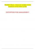 RSK2601 MCQ EXAM PACK 2024