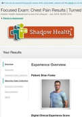 Focused Exam Brian Foster Chest Pain Shadow Health (All Tabs)